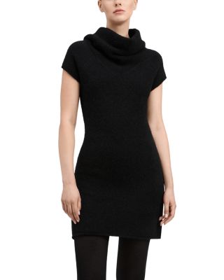 Naomi Funnel Neck Cap Sleeve Sweater Dress