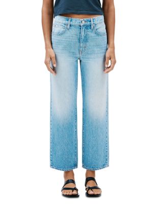 Hunter Mid Rise Straight Jeans in Two Hearts