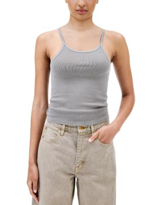 Fitted Rib Tank Top