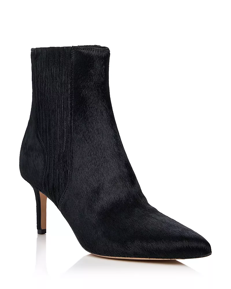 Veronica Beard Women's Lisa 70 Calf Hair Booties