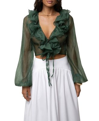  Delilah Ruffled Top