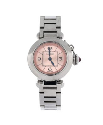  Pasha de Cartier Quartz Watch in Stainless Steel 27mm