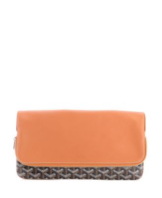   Saint Marie Clutch Coated Canvas