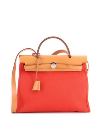 31 Herbag Zip Leather and Toile