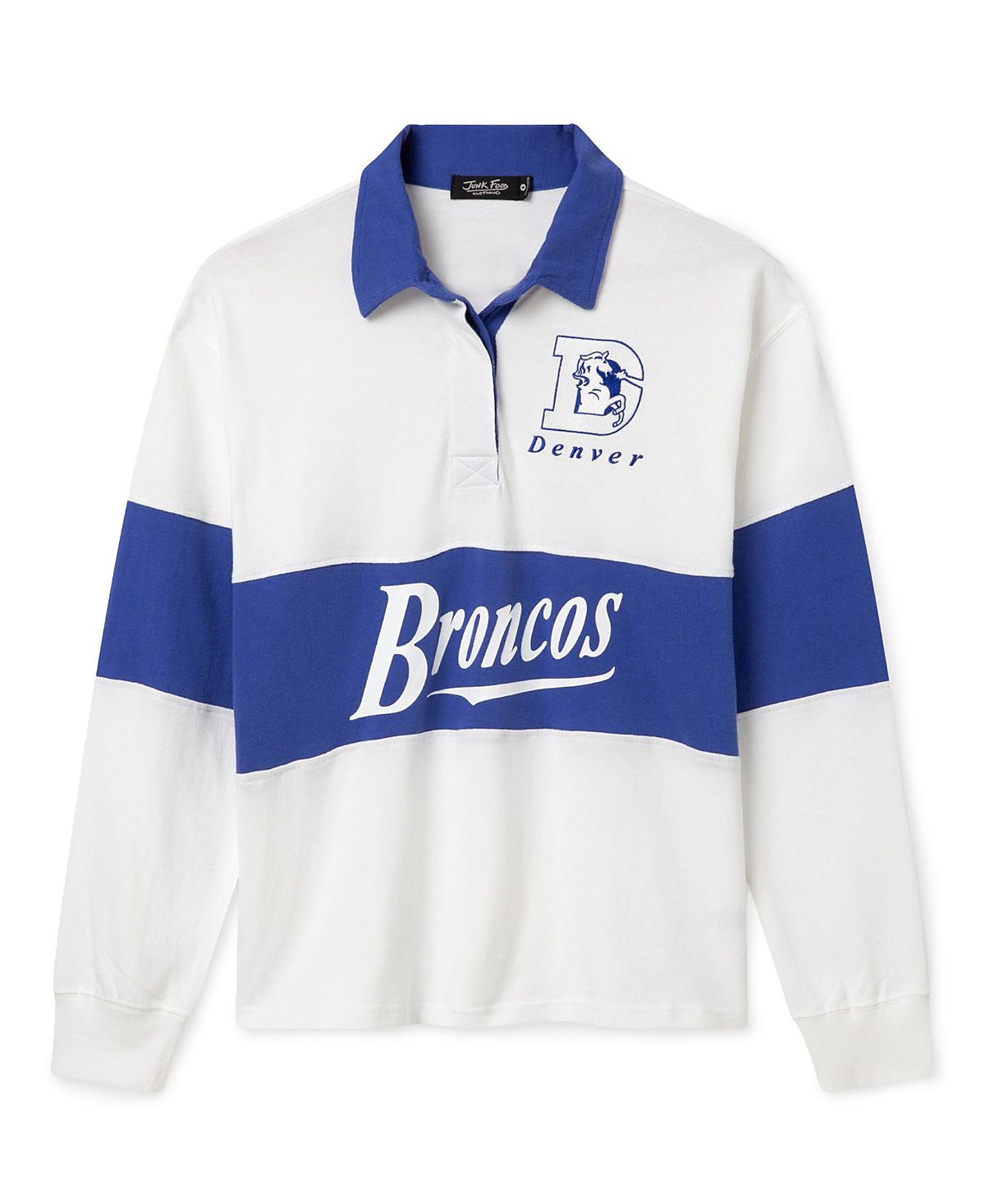 Junk Food Clothing Women's Denver Broncos Rugby Shirt