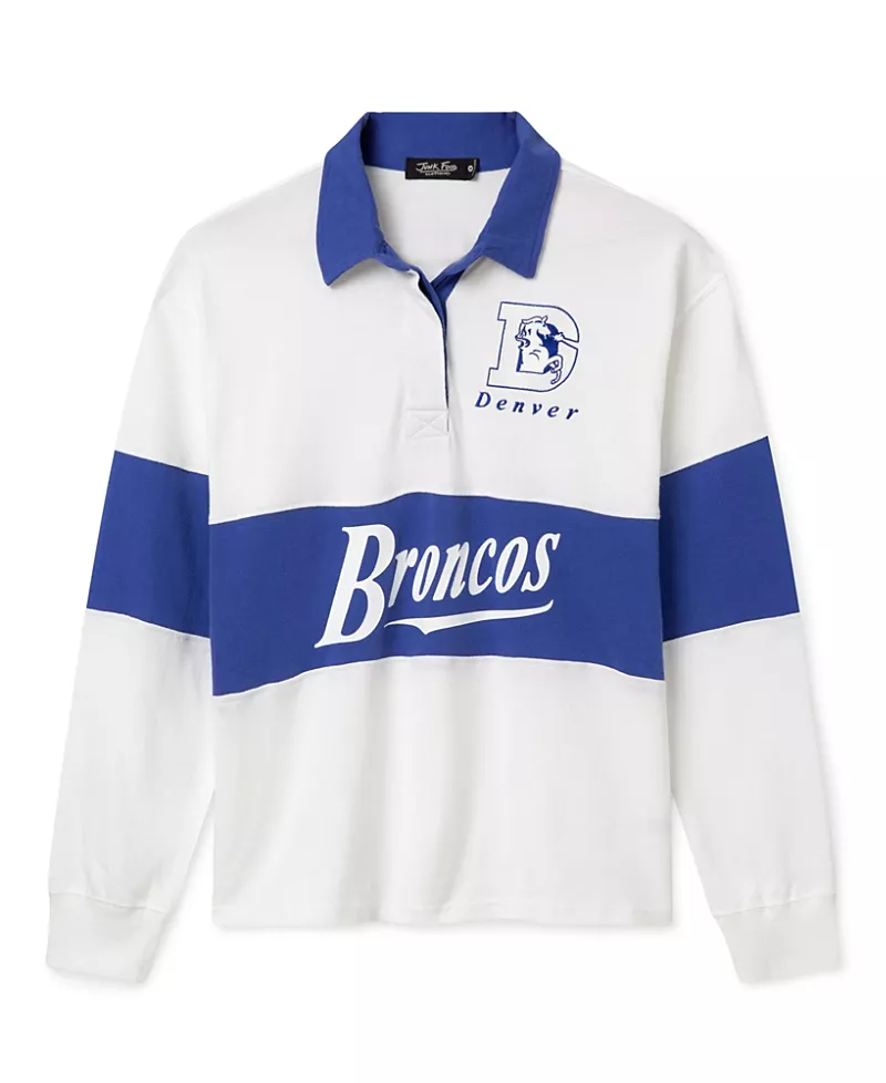Junk Food Clothing Women's Denver Broncos Rugby Shirt