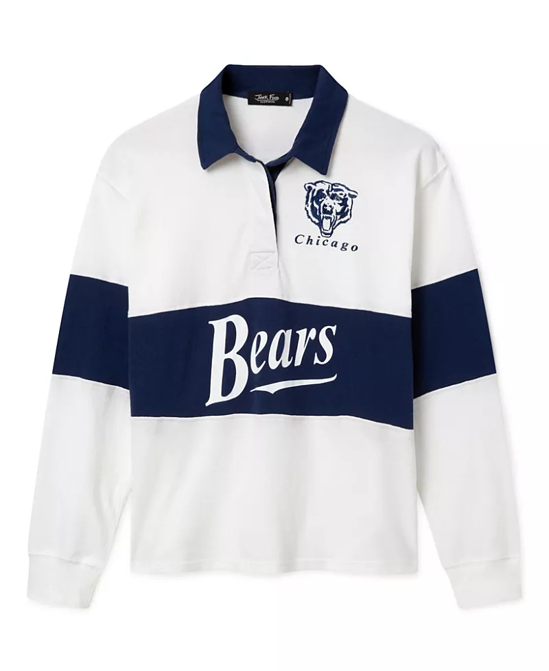 Junk Food Clothing Women's Chicago Bears Rugby Shirt