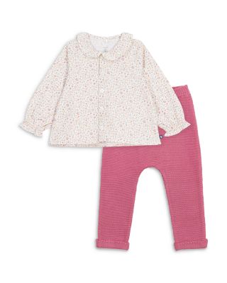 Girls' Long Sleeved Printed Top & Pants Set - Baby