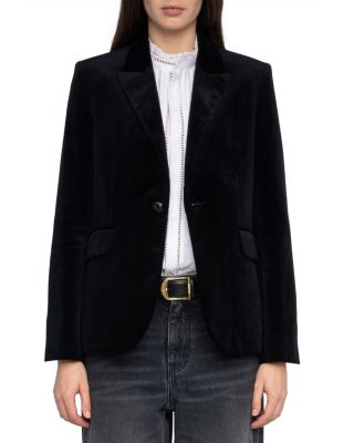 Vavy Velvet Blazer
