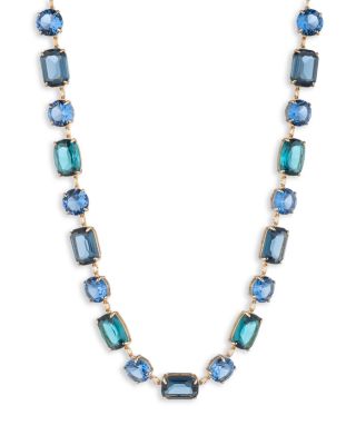 Stone Collar Necklace, 16"