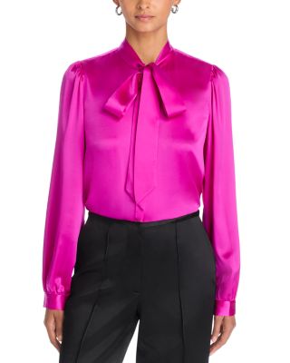 Theresa Stretch Silk Blouse