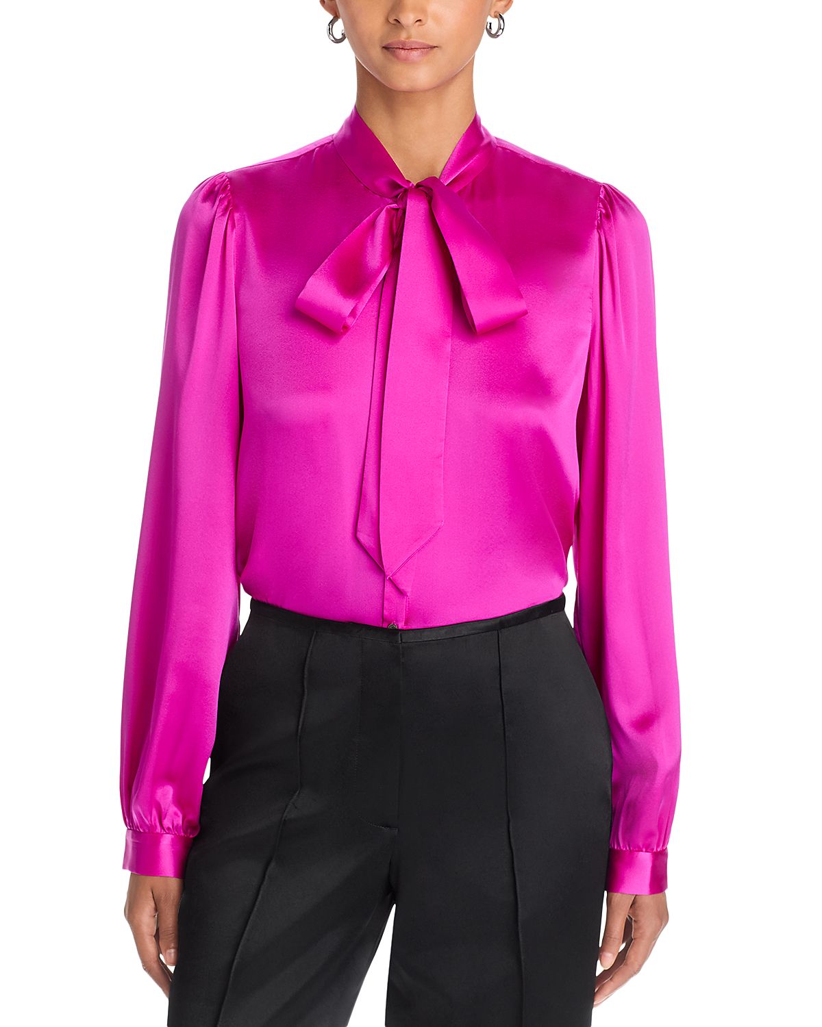 Ramy Brook Theresa Stretch Silk Blouse