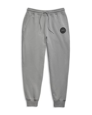 Loon Cotton Drawstring Logo Patch Joggers