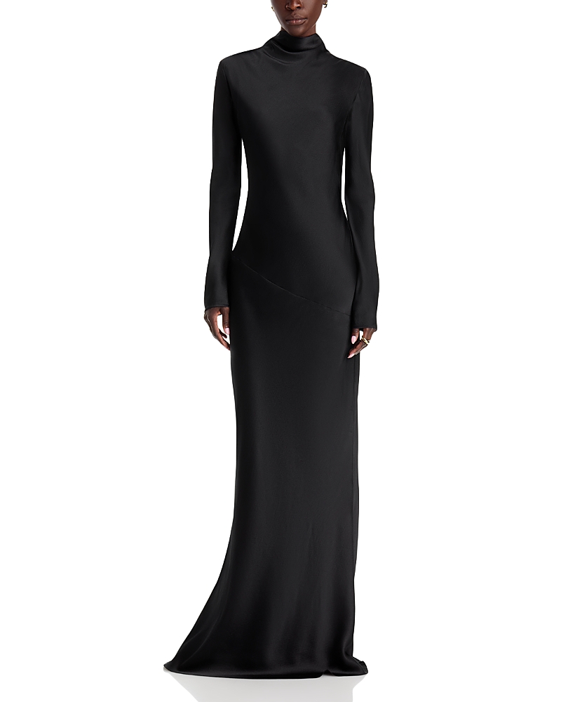 Tove Gio Silk Floor Sweeping Gown