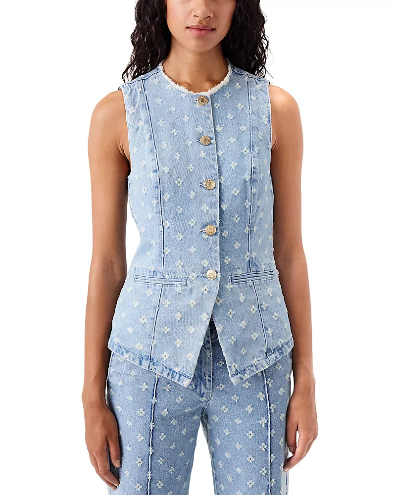 TRESSE Cuarington Cotton Washed Canvas Vest