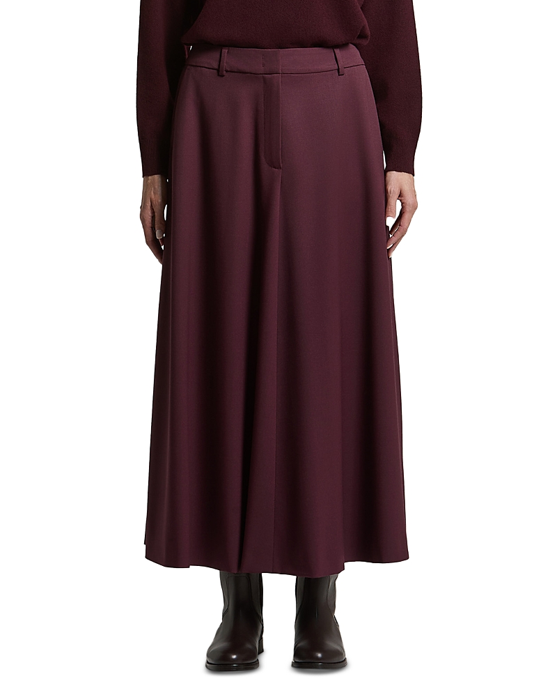 Peserico Wool Stretch Gabardine Skirt