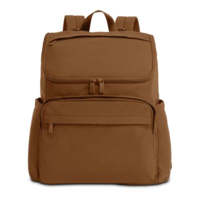 Featherlight Diaper Backpack in Amaro Brown