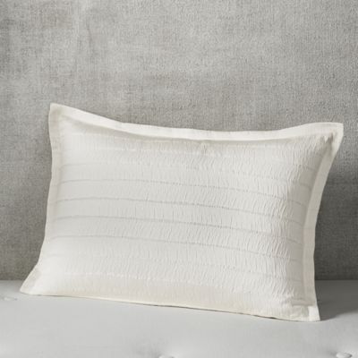 Channel Rib Standard Sham Set - Exclusive