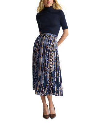 A Line Midi Skirt