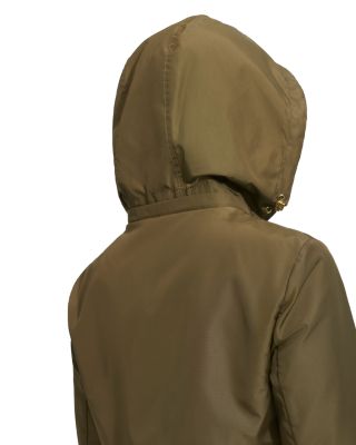 Zip Front Trench Rain Coat - thumbnail 10