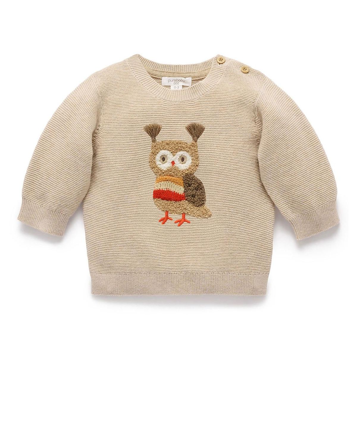 Purebaby Unisex Magical Forest Sweater - Baby