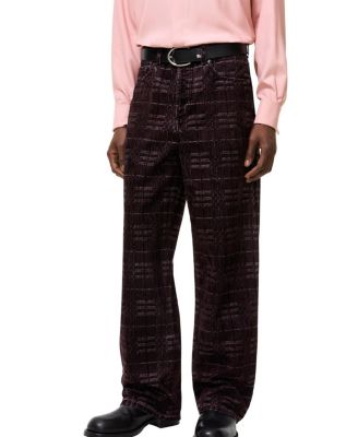  Relaxed Check Jeans