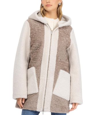  Reversible Select Shearling Lamb Zip Parka
