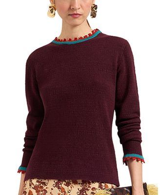 La DoubleJ Picket Crewneck Sweater