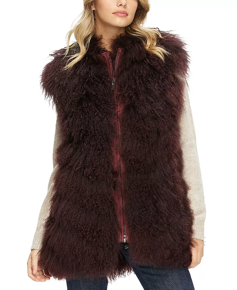 Gorski Select Mongolian Goat Zip Vest