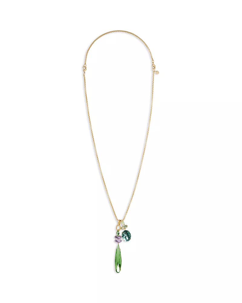 Roxanne Assoulin The Icicle Crystal Pendant Necklace, 20