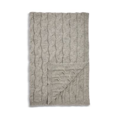 Cable Knit Throw - Exclusive 