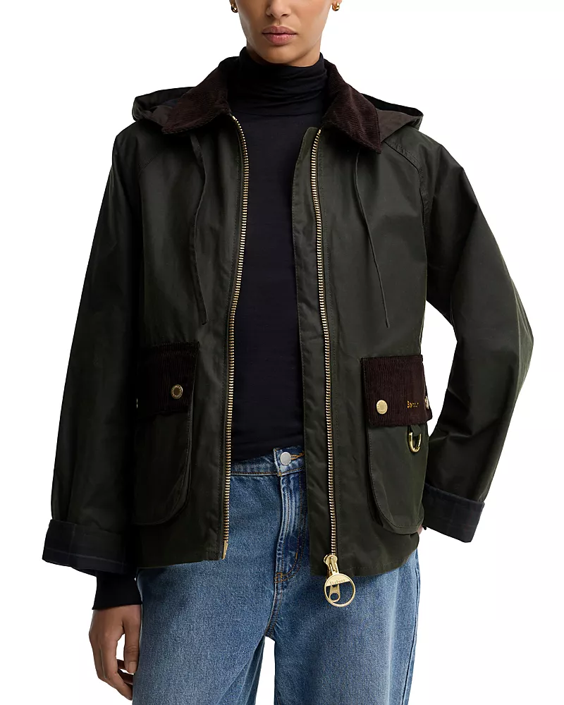 Barbour Carville Waxed Cotton Jacket