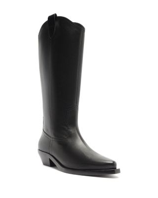 Women's Nash Up Wide Calf Leather Western Boots
