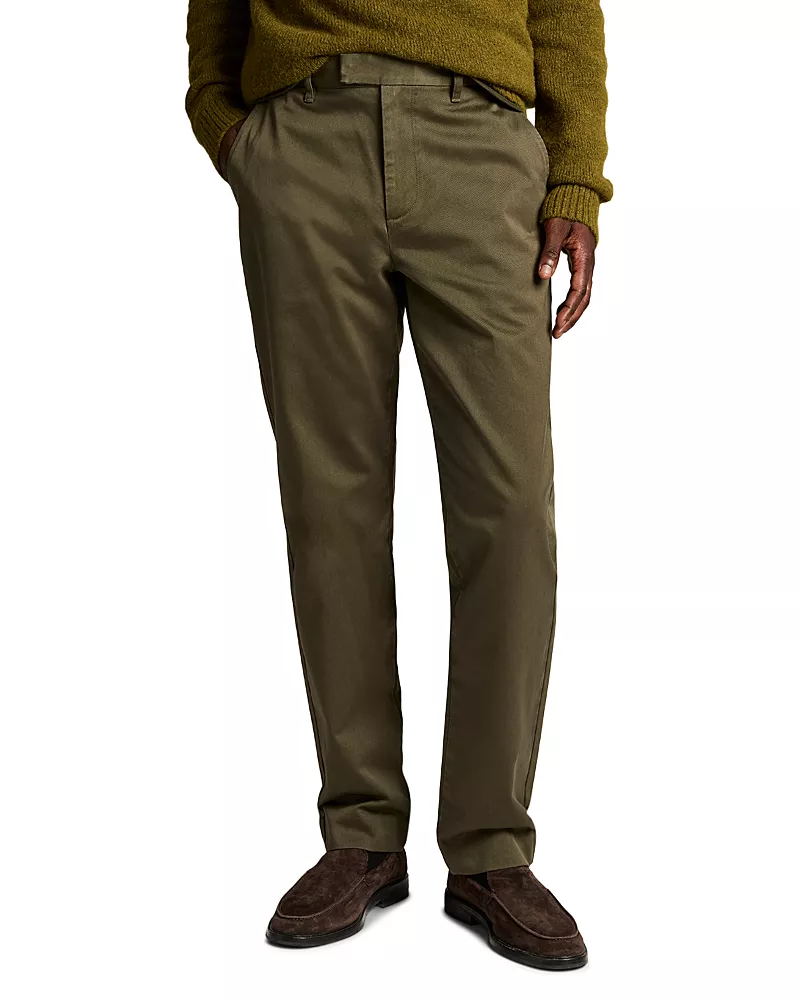 Vince Owen Cotton Brushed Twill Chinos