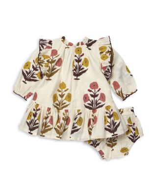 Girls' Amara Printed Cotton Dress Set - Baby