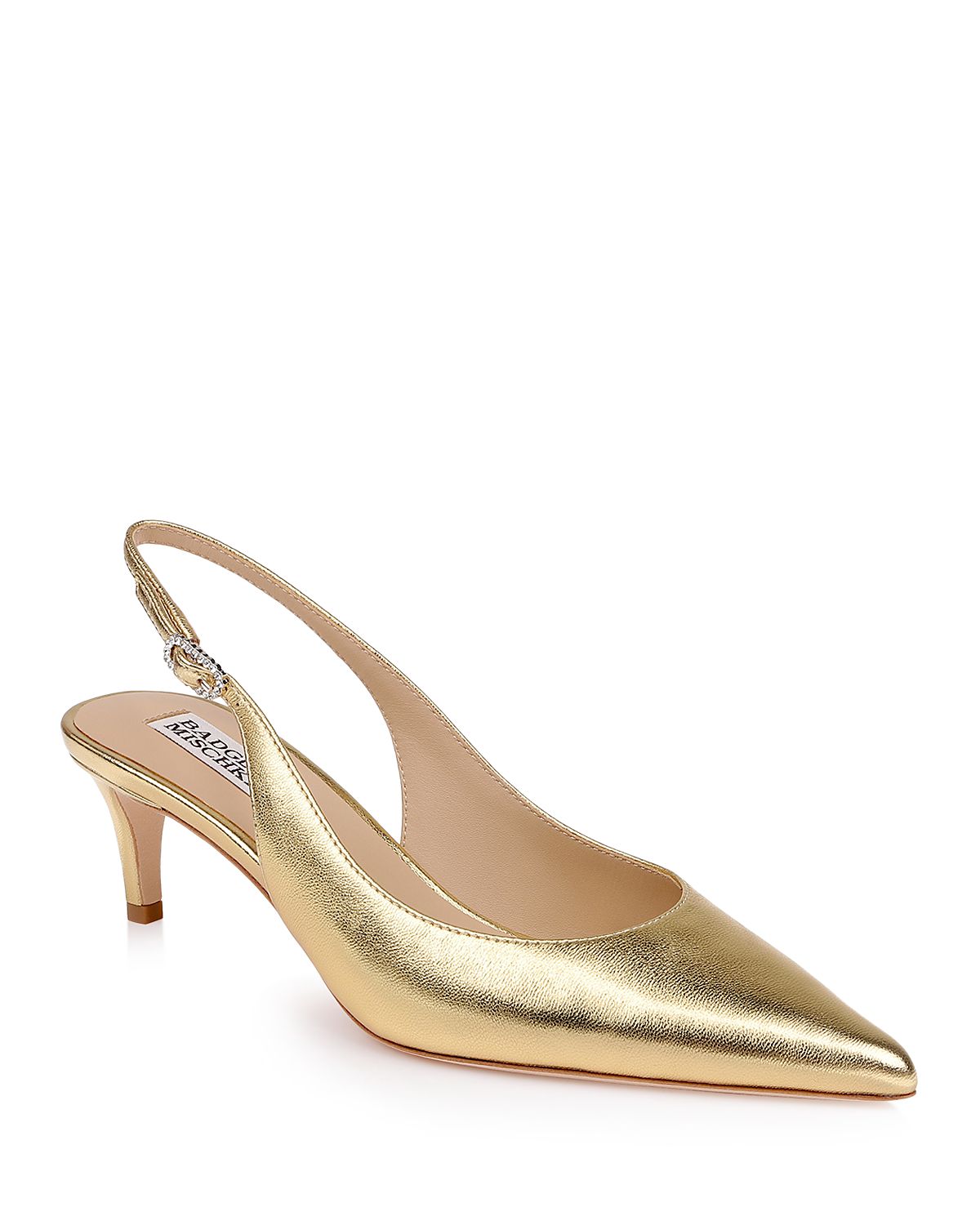 Badgley Mischka Women's Ruthie Ii Patent Leather Slingback Pumps