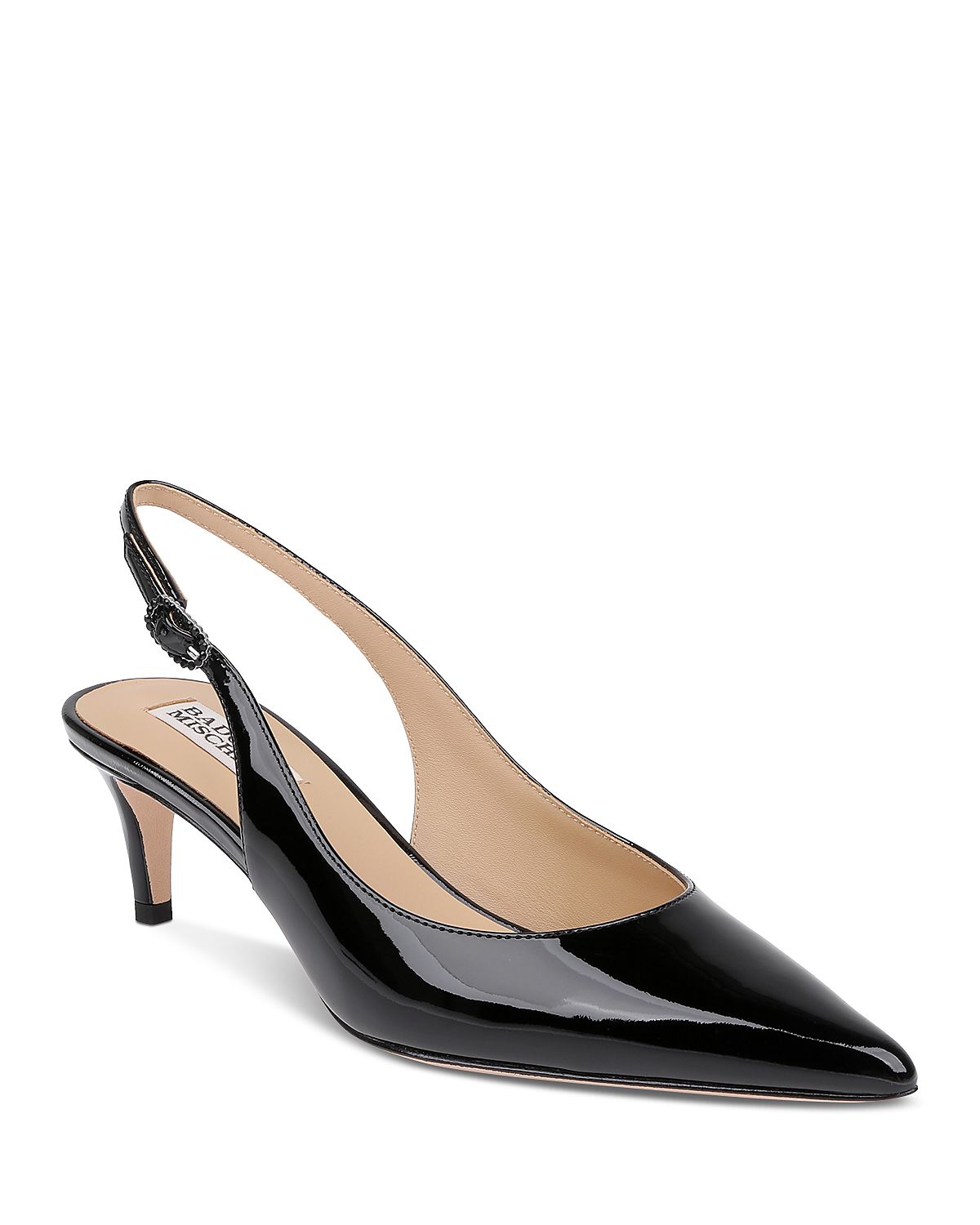 Badgley Mischka Women's Ruthie Ii Patent Leather Slingback Pumps