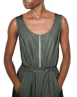 Bora Technical Fabric Fit and Flare Dress