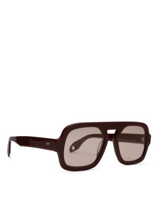 Jane Aviator Sunglasses, 54mm
