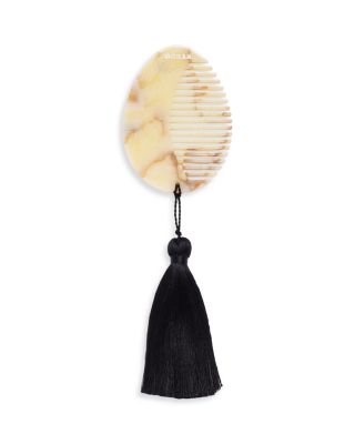 Egg Nougat Tasseled Hair Comb