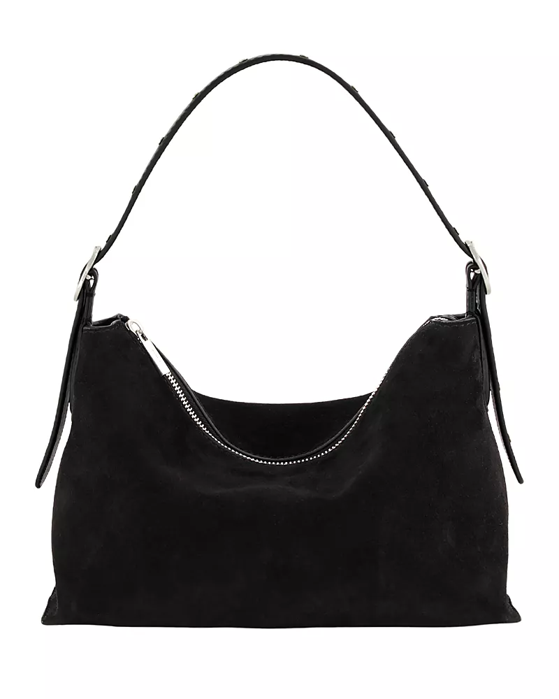 Vince Vivian Medium Suede Hobo Bag