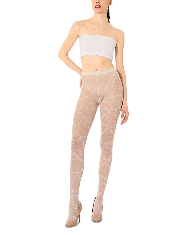 Wolford Floral Lace Tights