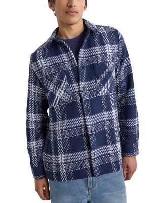 Whiting Plaid Weave Overshirt