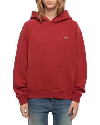 Georgy Hooded Embellished Back Sweatshirt