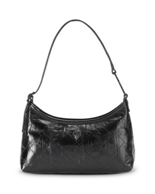 Kurt Geiger London Kurt Small Stitched Leather Sling Shoulder Bag
