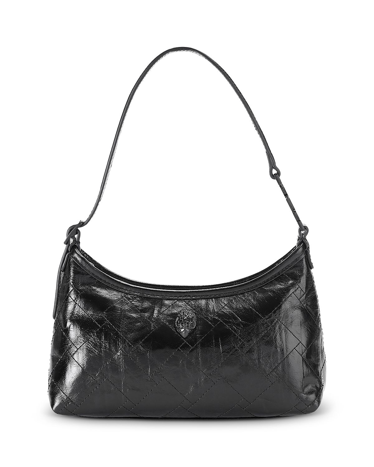 Kurt Geiger London Kurt Small Stitched Leather Sling Shoulder Bag