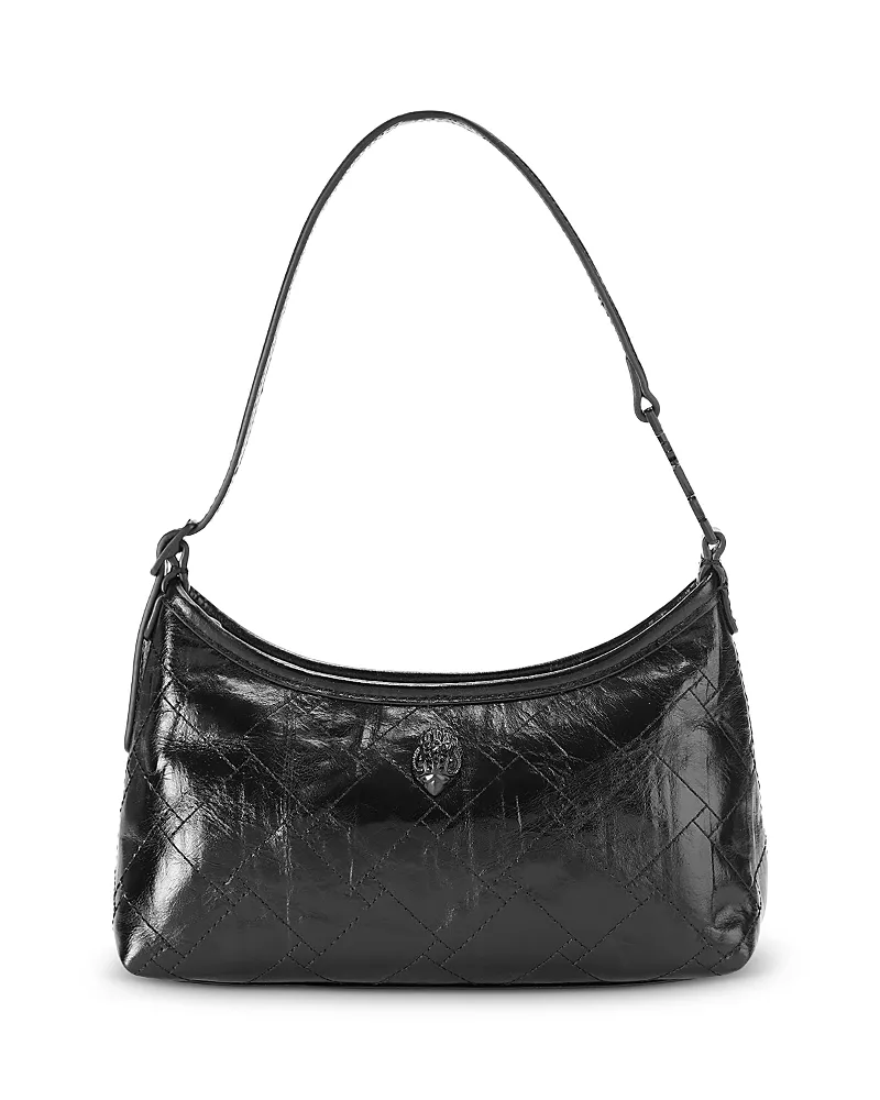 Kurt Geiger London Kurt Small Stitched Leather Sling Shoulder Bag