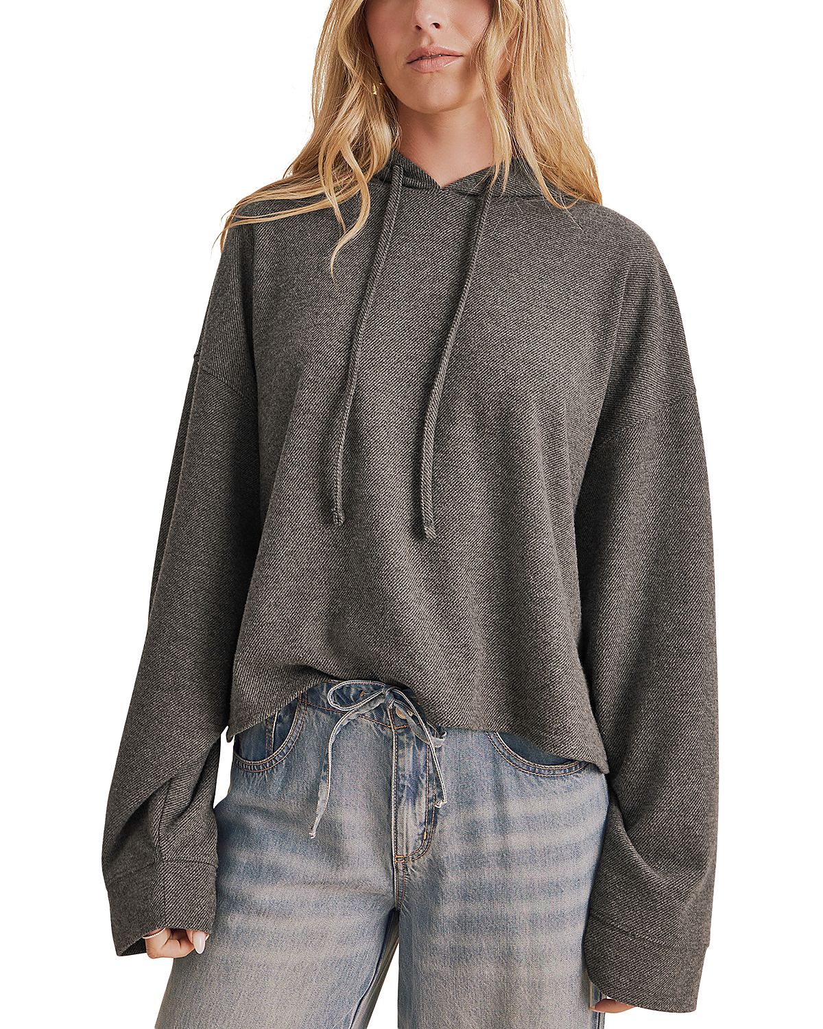 Splendid Marlow Tailored Knit Hoodie