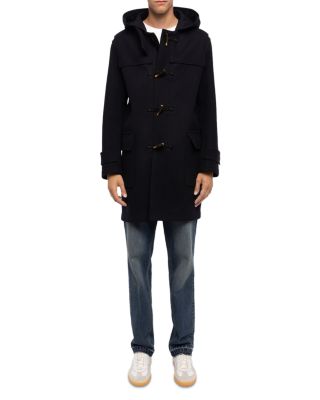 Mael Wool Blend Hooded Duffle Coat