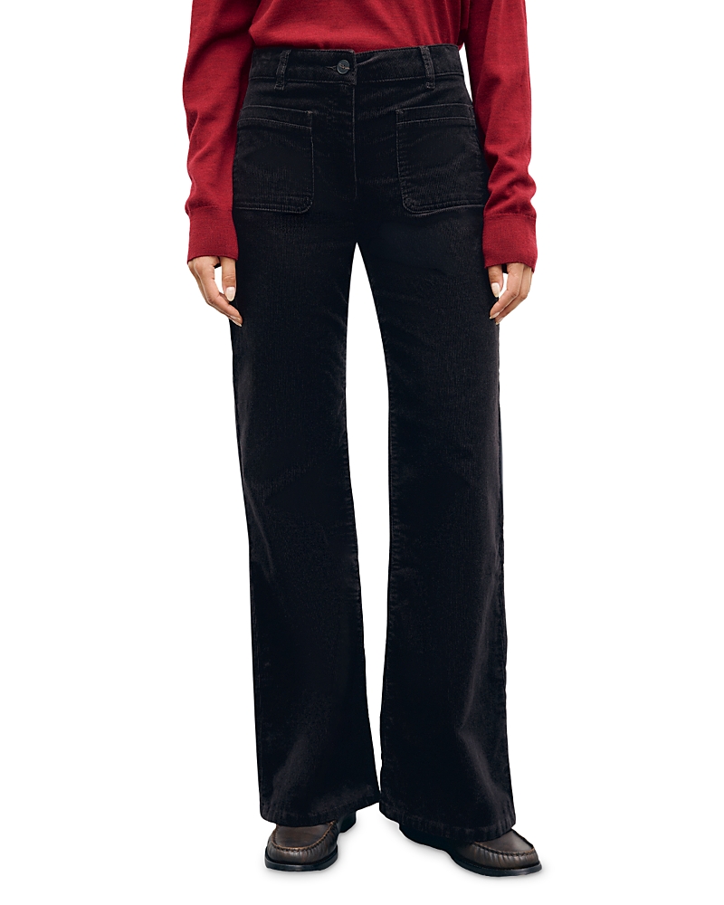 Gerard Darel Mael Cotton Stretch Flare Pants
